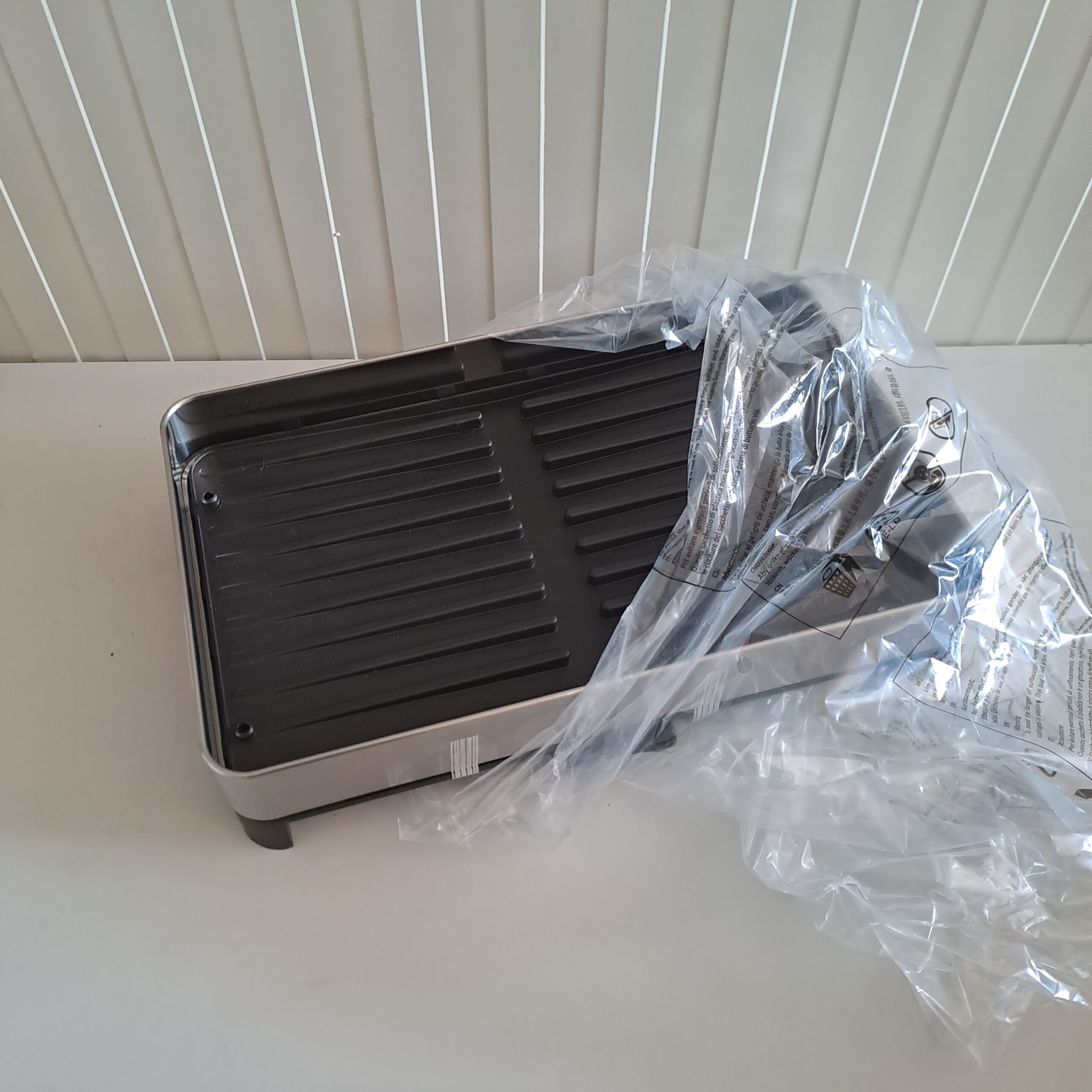 SONGMICS Suport pentru uscat vase – Etajeră pentru vase pe 2 niveluri - RESIGILAT - imagine 3