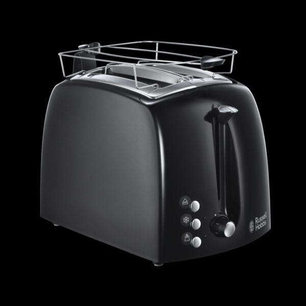 Prajitor de paine Russell Hobbs Textures Plus 22601-56, 2 Felii, 850W, Negru - imagine 4