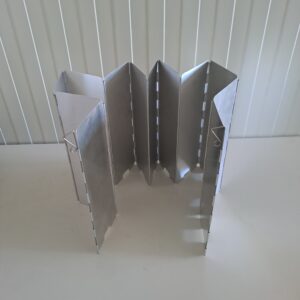 Paravan vânt camping HEKOBAG aluminiu 12 panouri – pentru gaskocher – reduceri camping