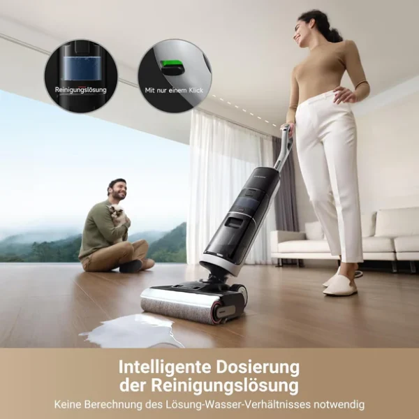 Aspirator Dreame H14 Pro umed uscat cu putere 18 kPa - RESIGILAT - imagine 2