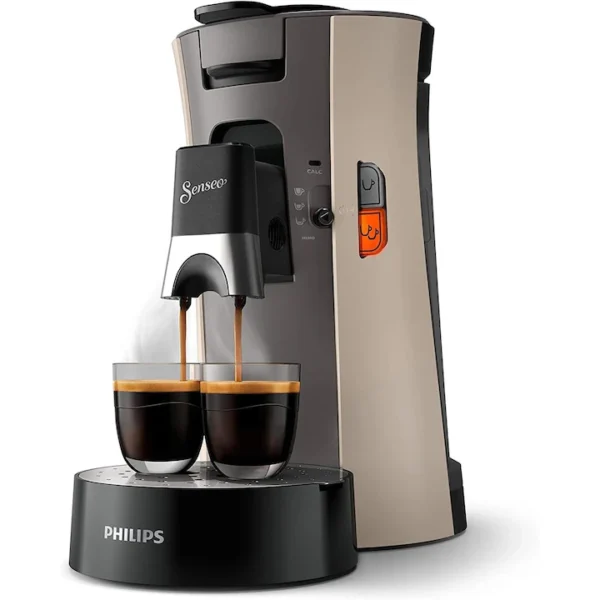 Espressor cu Capsule, Philips Senseo Select, bej, CSA240/30, accesorii lipsă - RESIGILAT