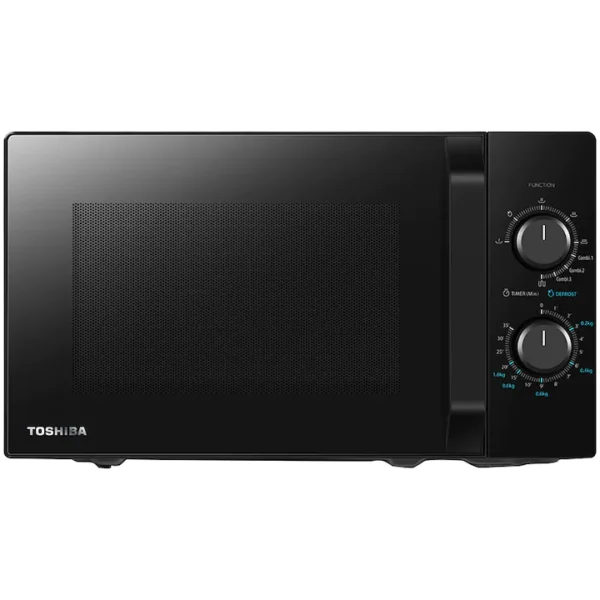 Cuptor cu microunde Toshiba MW2-MG20PF (BK), capacitate 20L, design negru modern - RESIGILAT