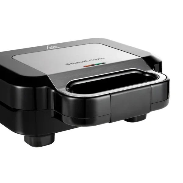 Sandwich-maker Russell Hobbs Creation 3 in 1 26810-56, 750 W, 3 Placi detasabile, Grill, Gofre, Sandwich-uri, Inox/Negru - RESIGILAT - imagine 2